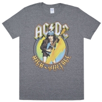 AC/DC Blue Yellow Voltage Tシャツ