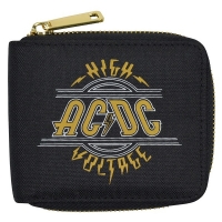 AC/DC Bifold Pu Zip 財布