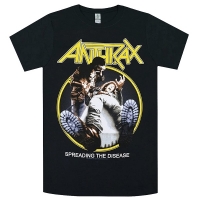 ANTHRAX Spreading The Disease Track List Tシャツ