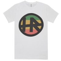 BAD BRAINS Human Rights Rasta Logo Tシャツ WHITE