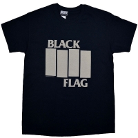 BLACK FLAG Bars & Logo Tシャツ BLACK