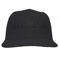 BLACK SABBATH Logo & Demon スナップバッグキャップ