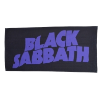 BLACK SABBATH Purple Logo タオル