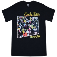 CIRCLE JERKS Group Sex Album Tシャツ