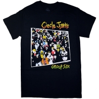 CIRCLE JERKS Group Sex Tシャツ BLACK