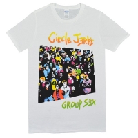 CIRCLE JERKS Group Sex Tシャツ WHITE
