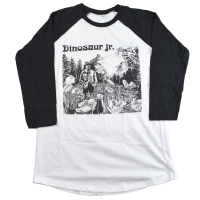 Dinosaur Jr. Mountain Man ラグラン ロングスリーブ Tシャツ