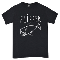 FLIPPER Logo Tシャツ BLACK
