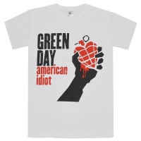 GREEN DAY American Idiot Tシャツ WHITE
