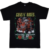 GUNS N' ROSES Appetite Creature And Pistols Tシャツ