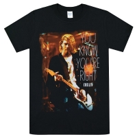 KURT COBAIN You Know You're Right Tシャツ
