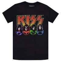 KISS Face & Icons Tシャツ