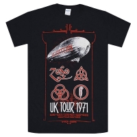 LED ZEPPELIN UK Tour '71 Tシャツ