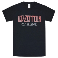 LED ZEPPELIN Logo & Symbols Tシャツ