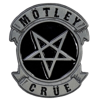 MOTLEY CRUE Pentagram ピンバッジ