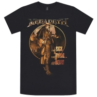 MEGADETH The Sick The Dying And The Dead Circle Tシャツ