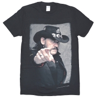 MOTORHEAD Lemmy Pointing Photo Tシャツ