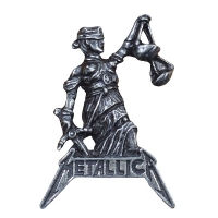 METALLICA Justice For All ピンバッジ