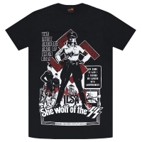 Ilsa, She-Wolf of the SS イルザ ナチ女収容所 悪魔の生体実験 Tシャツ
