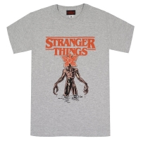 STRANGER THINGS Logo Demogorgon Tシャツ