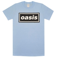 OASIS Decca Logo Tシャツ SKY BLUE