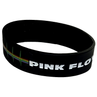 PINK FLOYD Logo & Pulse ラバー リストバンド