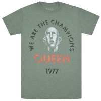 QUEEN We Are The Champions Distressed Tシャツ
