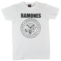 RAMONES Presidential Seal White Tシャツ