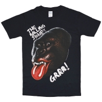 THE ROLLING STONES Grrr Black Gorilla Tシャツ