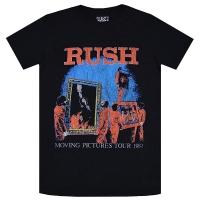 RUSH Moving Pictures 1981 Tour Tシャツ