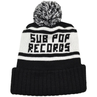 SUB POP RECORDS SP Records ボンボン ニット帽