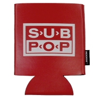 SUB POP RECORDS Logo クージー RED