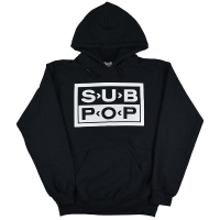 SUB POP RECORDS Logo プルオーバー パーカー