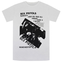SEX PISTOLS Manchester Flyer Tシャツ