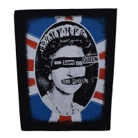 SEX PISTOLS God Save The Queen バックパッチ