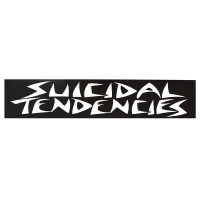 SUICIDAL TENDENCIES Big Logo ステッカー BLACK