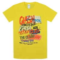 THE CLASH Singles Collage Text Tシャツ