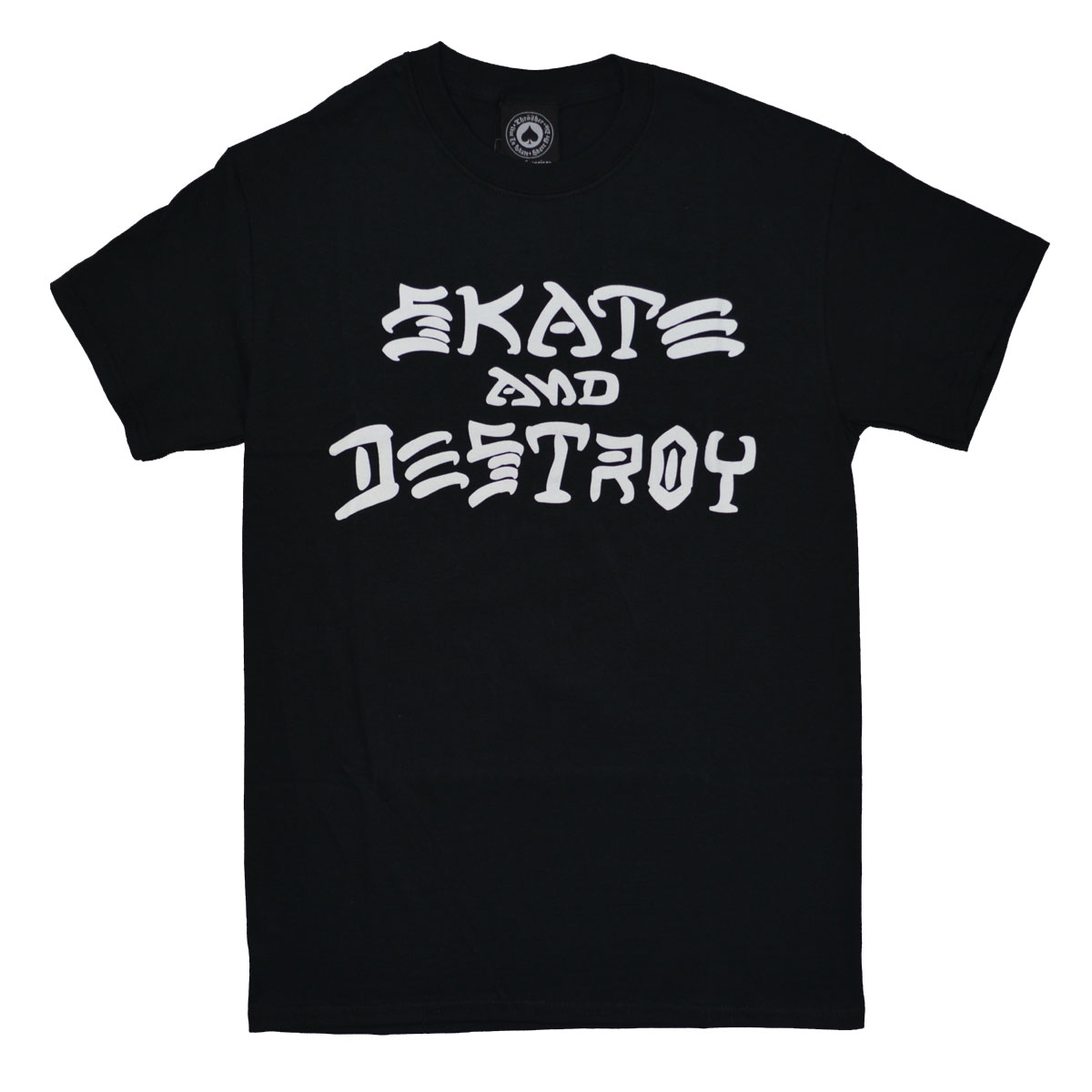 THRASHER Skate And Destroy Tシャツ BLACK | TRADMODE