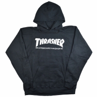THRASHER Mag Logo プルオーバーパーカー BLACK