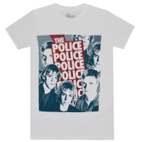 THE POLICE Halftone Faces Tシャツ