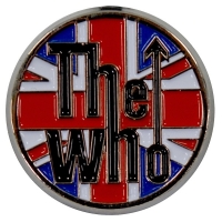 THE WHO Union Jack Enamel ピンバッジ